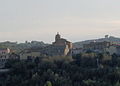 The campanile of Santa Maria del Soccorso from north