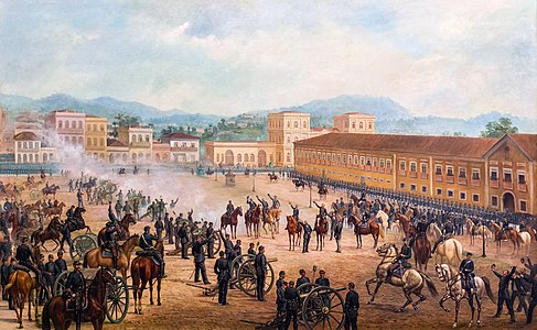 Proclamation of the Republic, by Benedito Calixto