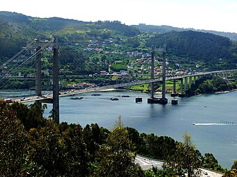 Ponte de Rande, na Ría de Vigo.