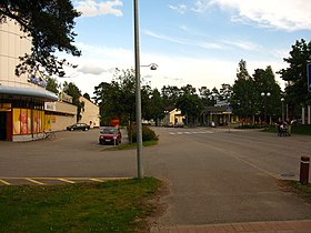 Rantasalmen kirkonkylän raittia: Kylätie (2008).