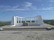 The Gila River War Relocation Center was an internment camp built by the War Relocation Authority (WRA) for the internment of Japanese Americans during the Second World War. The Gila River War Relocation Memorial is located at Indian Route 24, Sacaton, Az.