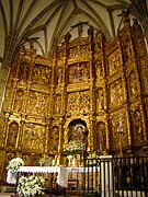 Retablo de Santa Ana visto desde el lateral.