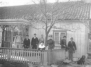 Boningshuset till Slittorps kvarn 1902.