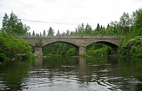 Pont Soikka des rapides Veneskoski.