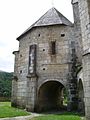 Ancienne sacristie du XVIe siècle adossée à l'abside de la chapelle Saint-Barthélémy