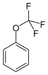 Strukturformel von (Trifluormethoxy)benzol