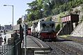 87 at Caernarfon waiting to depart