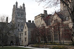 'Wrexham Tower' of Yale University, US