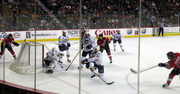 The Abbotsford Heat host the Oklahoma City Barons