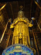 Statue of Migjid Janraisig, Gandantegchinlen Monastery