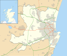 Dyce Work Camp is located in Aberdeen City council area