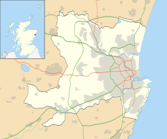 Aberdeen is located in Aberdeen City council area