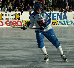 Andrei Zolotarev jääpallon maailmancupissa 2006.