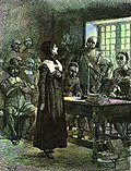 Anne Hutchinson on trial