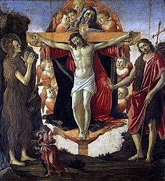 Pala delle Convertite, ou Sainte Trinité, Sandro Botticelli