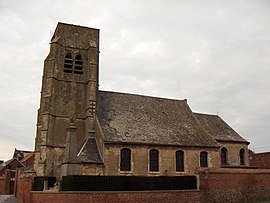 The church in Boussières-en-Cambrésis