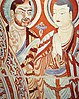 Central Asian Buddhist Monks, art work from the Second German Turfan expedition