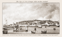 City of New Orange in 1673