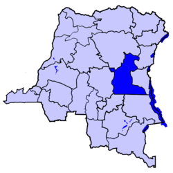 Location of Maniema District