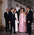 Image 20Jacqueline Kennedy, the wife of President John F. Kennedy, made pink a popular high-fashion color. (from Fashion)