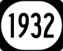 Kentucky Route 1932 marker