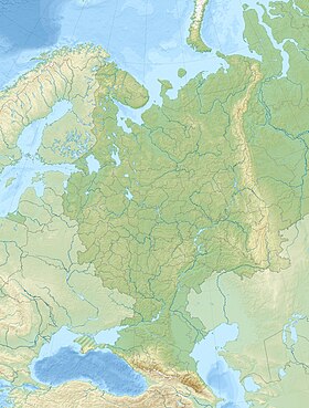 Río Yug ubicada en Rusia europea