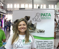 Evento de adoção promovido pela ONG PATA em 2018.