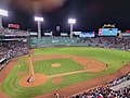 Image 27Fenway Park, home of the Boston Red Sox. The Green Monster is visible beyond the playing field on the left. (from Baseball)