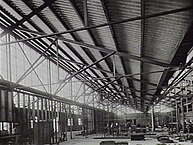 Ford assembly line under construction in Geelong