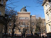 Former Jewish Hospital in Lviv, Ukraine, 1901