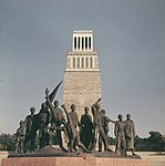 Monument commémoratif de Buchenwald.