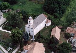 Nagyboldogasszony-templom (English: Assumption of Mary Church) in Görgeteg