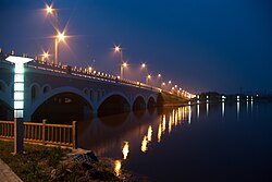 2009年夏高青县夜景