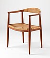 Cadeira redonda de Hans Wegner