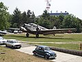 Junkers Ju 52/3m (exF-BBYB) outside the building