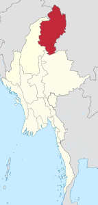 Stato Kachin – Localizzazione