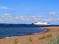 Image 17A sandy beach of Kaunissaari (from List of islands of Finland)