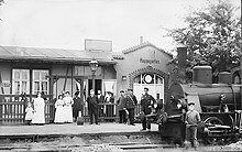 Kleinbahnhof Hoppegarten 1908