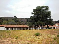 Mission La Purísima Concepción, located northeast of Lompoc.