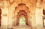 Multifoil arches inside Lotus Mahal, Hampi, India. An example of Vijayanagara architecture from the 16th century.[41]