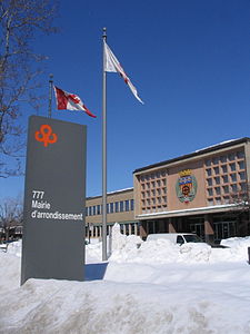 Saint-Laurent borough hall.