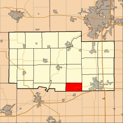 Location in the county of Ogle County.