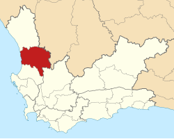 The Cederberg Local Municipality is located on the West Coast of South Africa, in the Western Cape north of Cape Town.