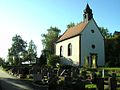 La chapelle et le cimetière de Medelsheim.