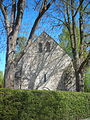 La chapelle depuis le parking.