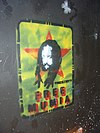 Free Mumia street art in Wellington, New Zealand