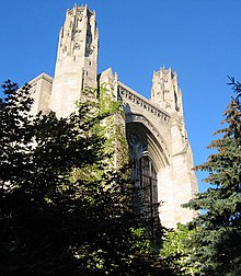 Northwestern University's Deering Library on the Evanston campus