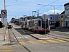 A train at Judah and 43rd Avenue, 2018