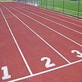 La pista di atletica leggera