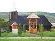 Wooden church in Șoimuș